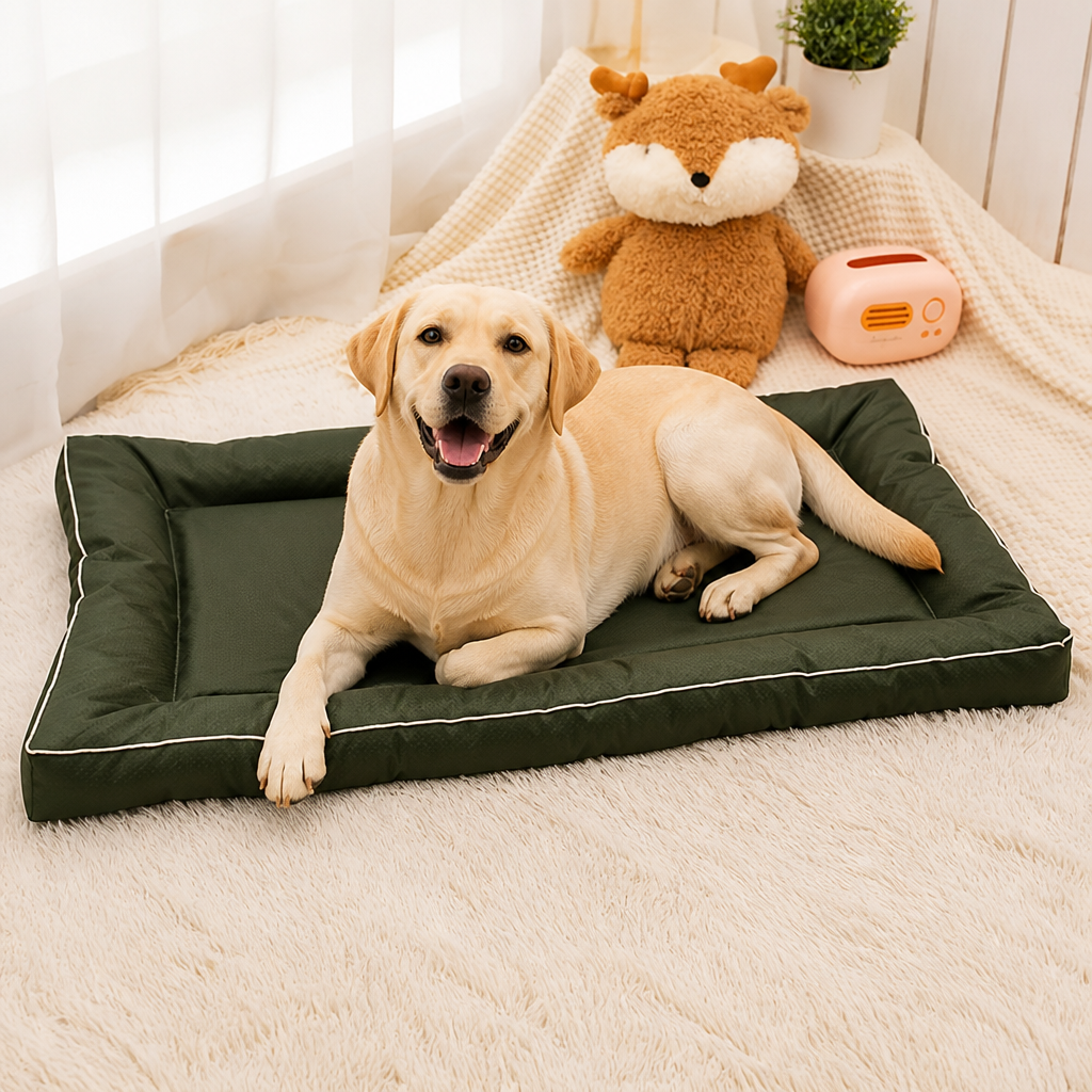 DogBedHouse All-Season Polyester & Non-Slip Dog Bed
