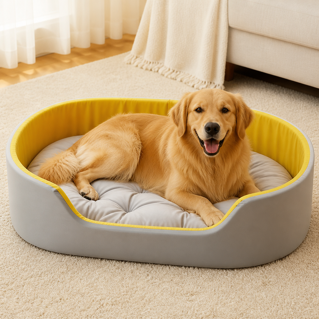 DogBedHouse Four Seasons Thick Polyester Dog Bed