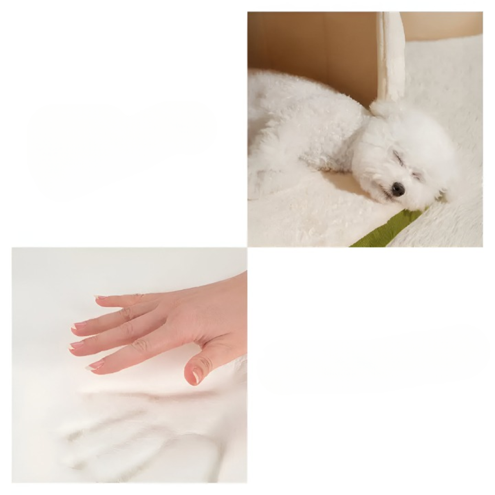 Convertible Pet Nest – 2-in-1 Dog Bed for Anxiety Relief