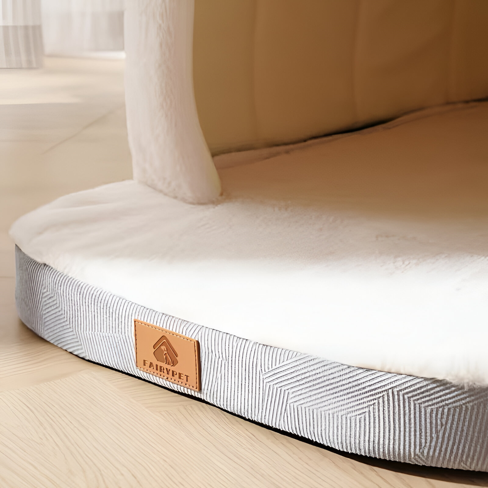 Convertible Pet Nest – 2-in-1 Dog Bed for Anxiety Relief