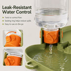 2-in-1 Leak-Resistant Folding Pet Travel Bottle & Bowl (15.6 fl oz)
