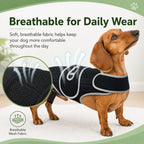 Adjustable Breathable Back Support Vest (Long-Backed Breeds)