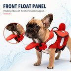 Adjustable Padded Chin Float Dog Life Jacket (Small Breeds)