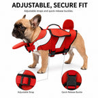 Adjustable Padded Chin Float Dog Life Jacket (Small Breeds)