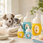 Anti-Choke Soft Silicone Nursing Bottle (For Newborn Puppies & Kittens)