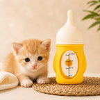 Anti-Choke Soft Silicone Nursing Bottle (For Newborn Puppies & Kittens)