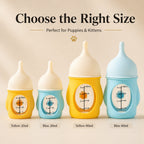 Anti-Choke Soft Silicone Nursing Bottle (For Newborn Puppies & Kittens)