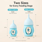 Anti-Choke Soft Silicone Nursing Bottle (For Newborn Puppies & Kittens)