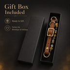 Astrology-Inspired Crystal-Beaded Adjustable Pet Collar