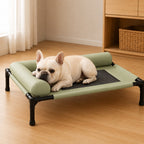 Breathable Mesh & Wipe-Clean Elevated Dog Cot