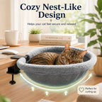Clamp-On Desk-Mounted Cat Bed