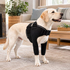 Contoured Warming Neoprene Dog Shoulder Brace (Single-Leg Sleeve)