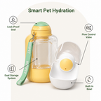 DogBedHouse 2-In-1 Leak-Proof Dog Water Bottle