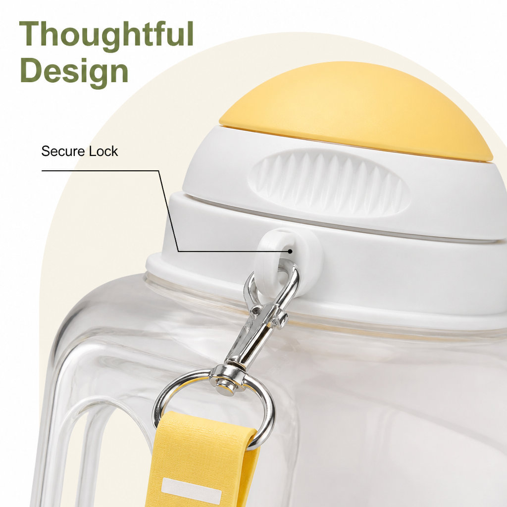 DogBedHouse 2-In-1 Leak-Proof Dog Water Bottle
