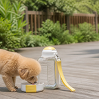 DogBedHouse 2-In-1 Leak-Proof Dog Water Bottle