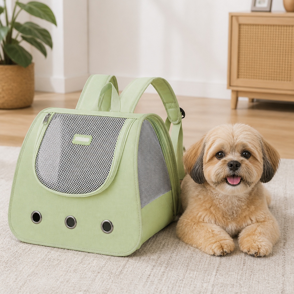 DogBedHouse 270° Panoramic Window Foldable Lightweight Pet Backpack