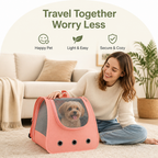DogBedHouse 270° Panoramic Window Foldable Lightweight Pet Backpack