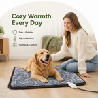 DogBedHouse 3-Level Temperature & Waterproof Pet Heating Pad