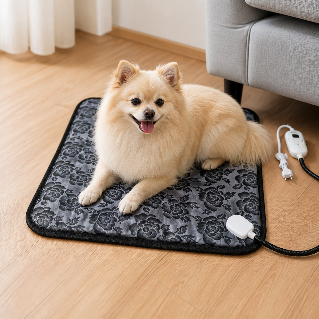 DogBedHouse 3-Level Temperature & Waterproof Pet Heating Pad