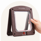 DogBedHouse 4-Way Locking & Weatherproof Pet Door