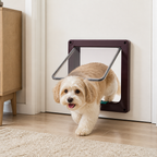DogBedHouse 4-Way Security Cat & Small Dog Flap Door