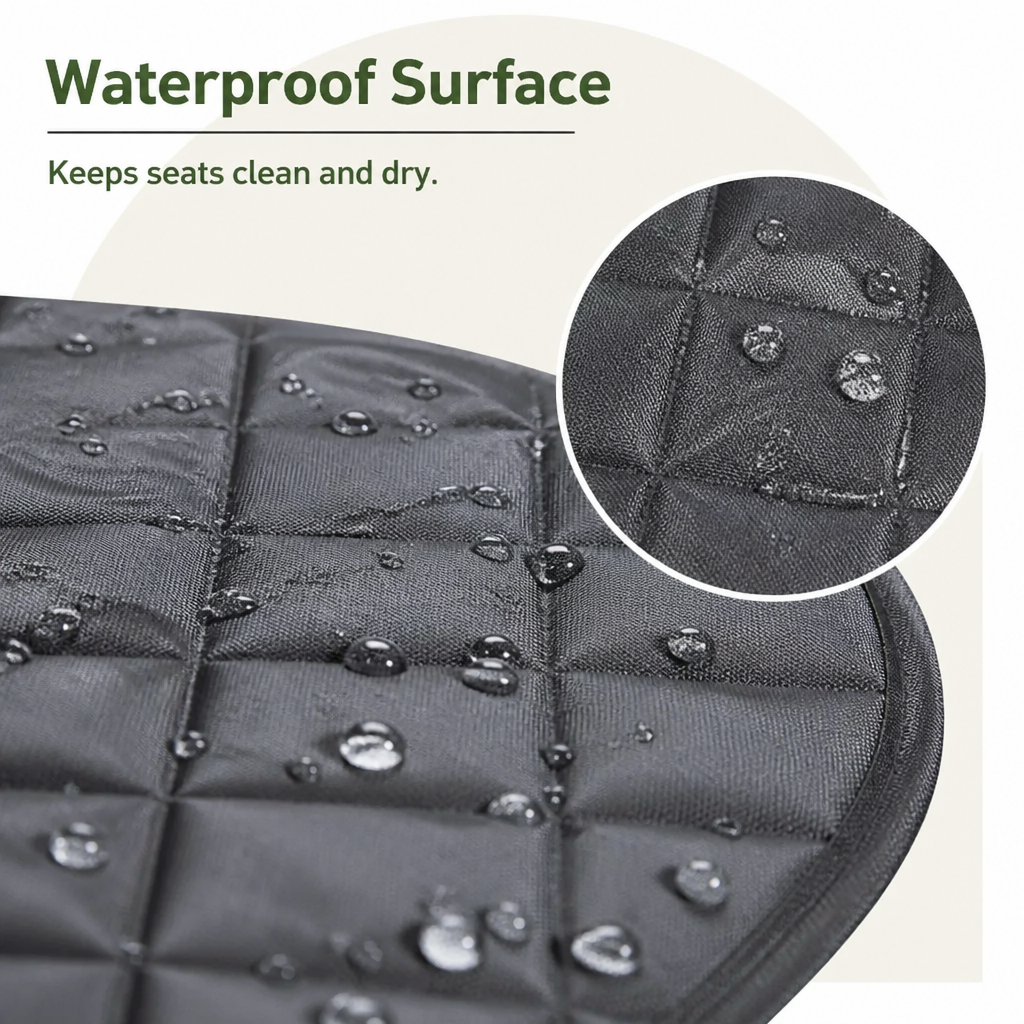 DogBedHouse 600D Oxford Waterproof Dog Car Seat Cover