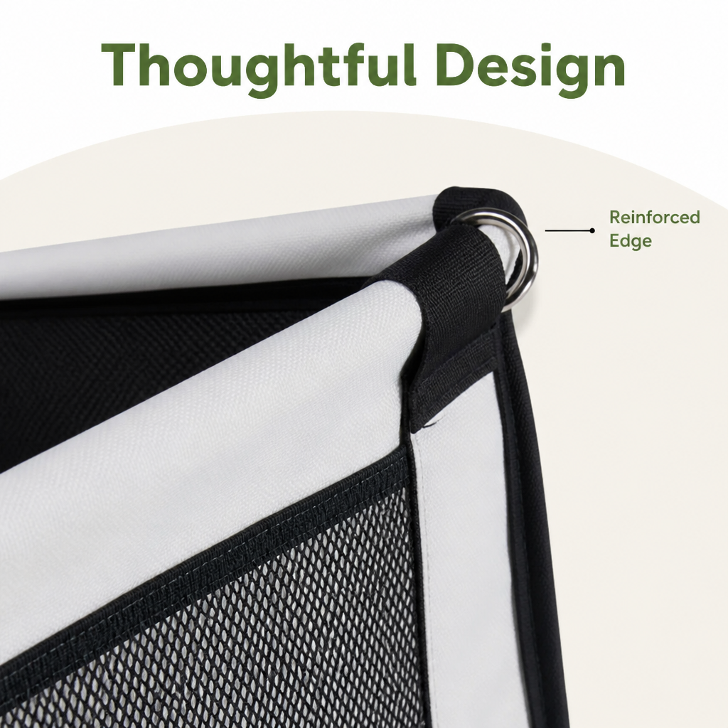 DogBedHouse 600D Oxford Waterproof Foldable Car Seat Carrier