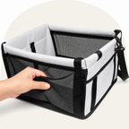 DogBedHouse 600D Oxford Waterproof Foldable Car Seat Carrier