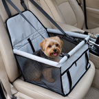 DogBedHouse 600D Oxford Waterproof Foldable Car Seat Carrier