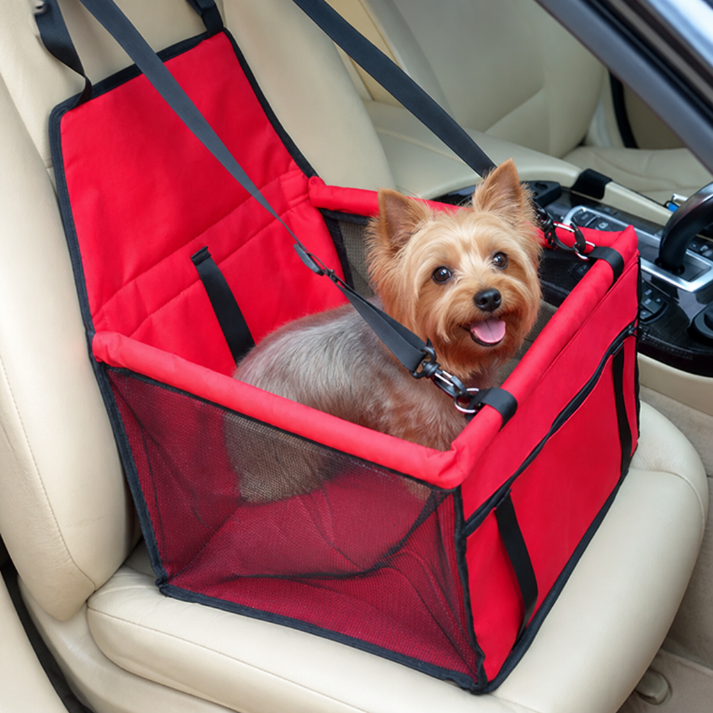 DogBedHouse 600D Oxford Waterproof Foldable Car Seat Carrier