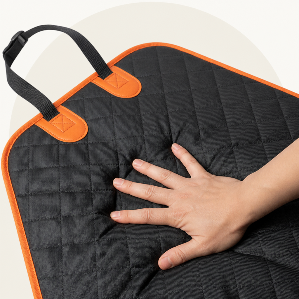 DogBedHouse 600D Waterproof Convertible Car Seat Cover
