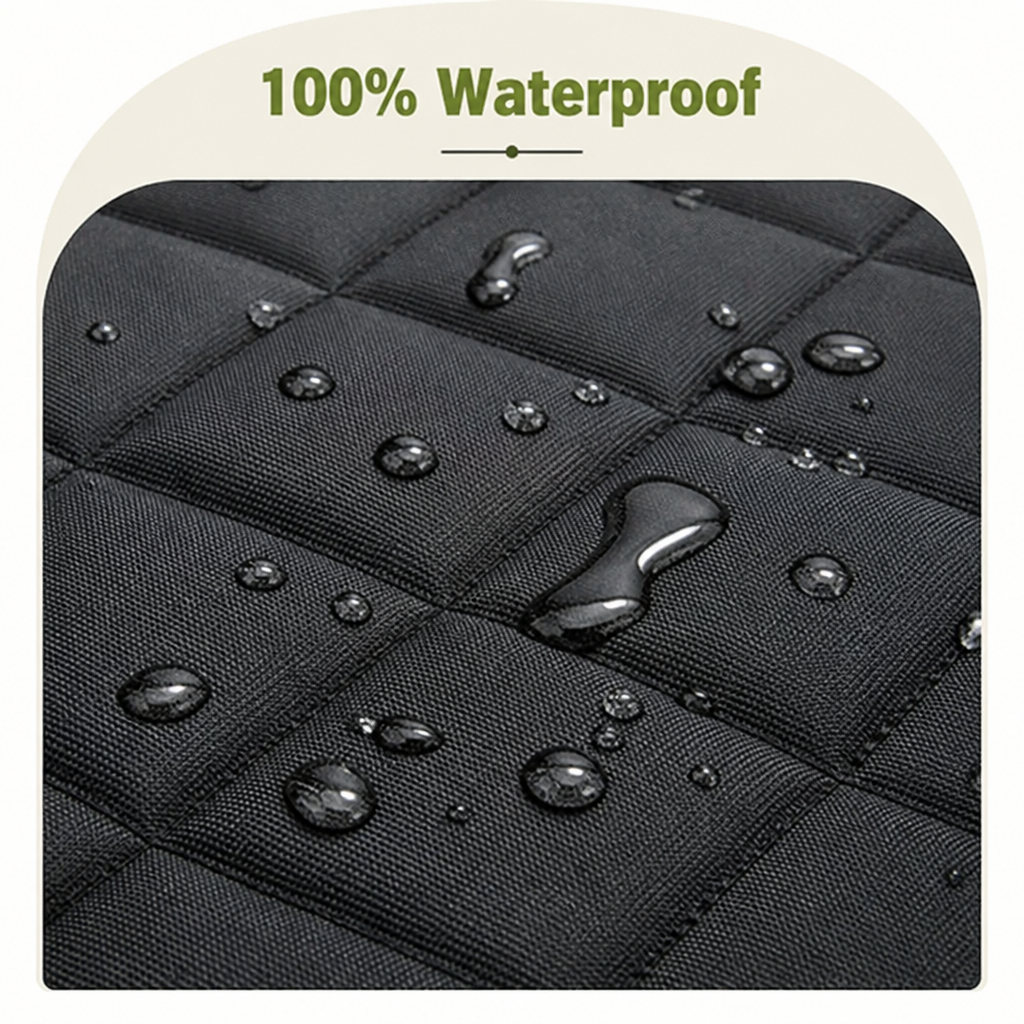 DogBedHouse 600D Waterproof & Nonslip Car Seat Cover (Hammock Style)