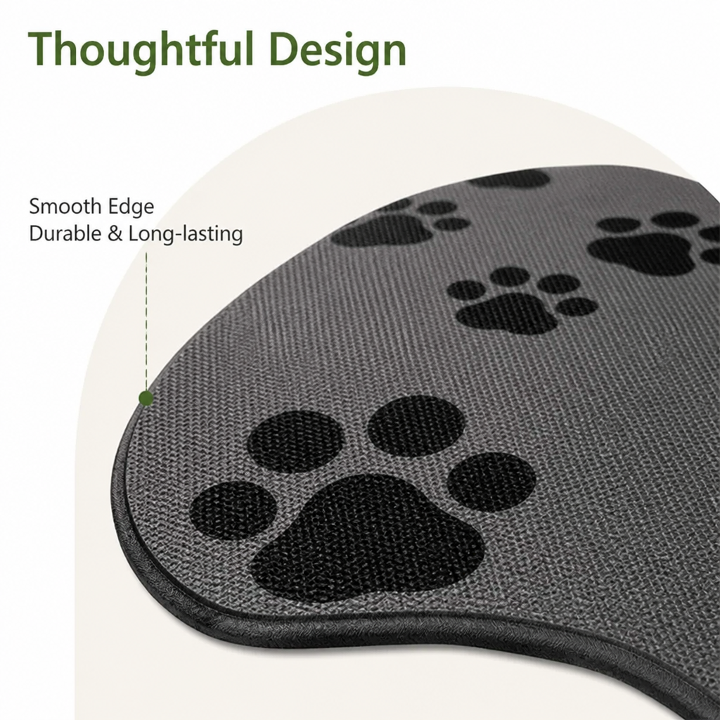 DogBedHouse Absorbent Diatom Mud & Anti-Slip Feeding Mat
