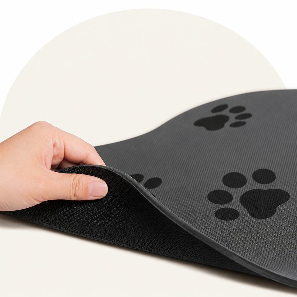DogBedHouse Absorbent Diatom Mud & Anti-Slip Feeding Mat