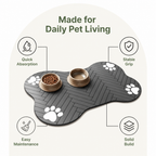 DogBedHouse Absorbent Diatom Mud & Non-Slip Pet Mat (Special Shape)