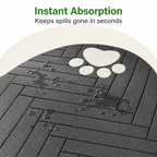 DogBedHouse Absorbent Diatom Mud & Non-Slip Pet Mat (Special Shape)
