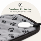 DogBedHouse Adjustable 3-Heat & Waterproof Heated Mat