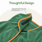 DogBedHouse Adjustable Absorbent Microfiber Pet Bathrobe
