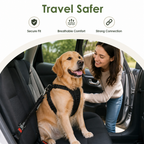 DogBedHouse Adjustable Breathable Mesh Dog Car Safety Harness
