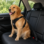DogBedHouse Adjustable Breathable Mesh Dog Car Safety Harness