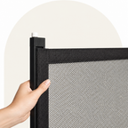 DogBedHouse Adjustable Breathable Mesh Safety Gate (No-Drill Installation)