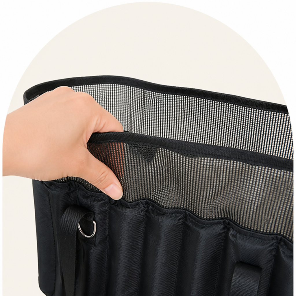 DogBedHouse Adjustable Crossbody & Safety-Belt Travel Carrier