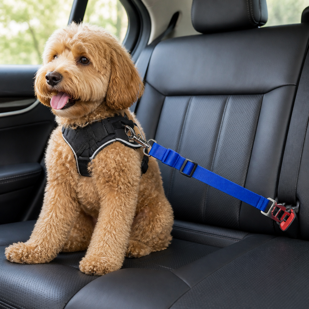 DogBedHouse Adjustable & Durable Pet Car Seat Belt