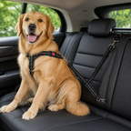 DogBedHouse Adjustable Elastic Bungee Dog Seat Belt