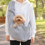 DogBedHouse Adjustable Hands-Free Pet Sling Carrier (Storage Pocket)