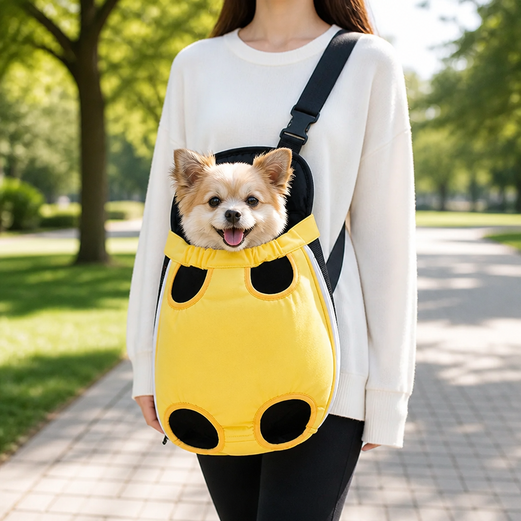 DogBedHouse Adjustable Hands-Free Sling Carrier