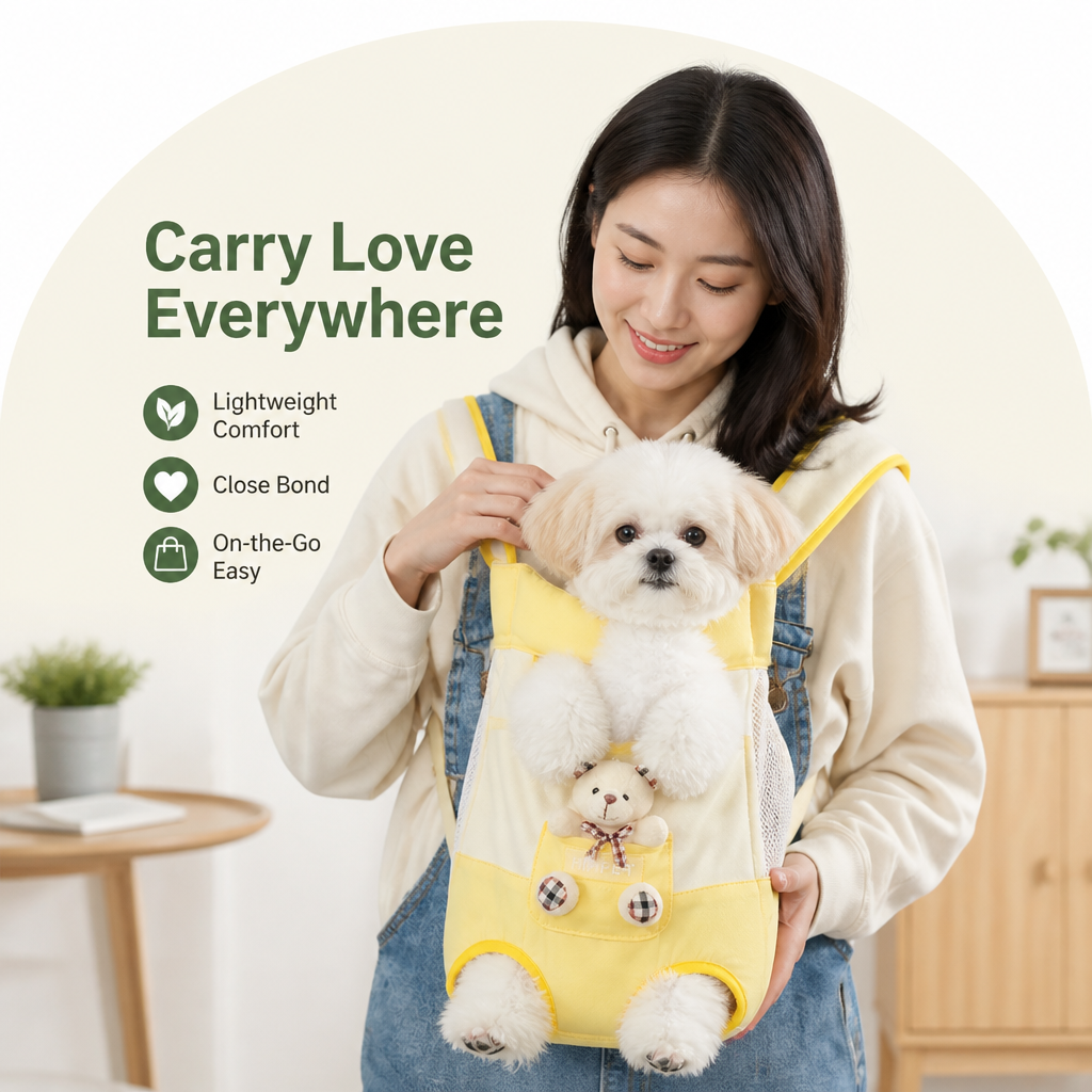 DogBedHouse Adjustable Hands-Free Sling Carrier