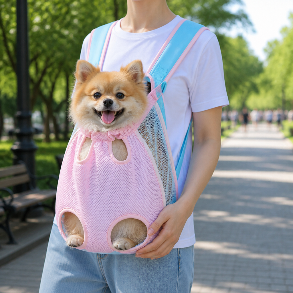 DogBedHouse Adjustable Hands-Free Sling Carrier