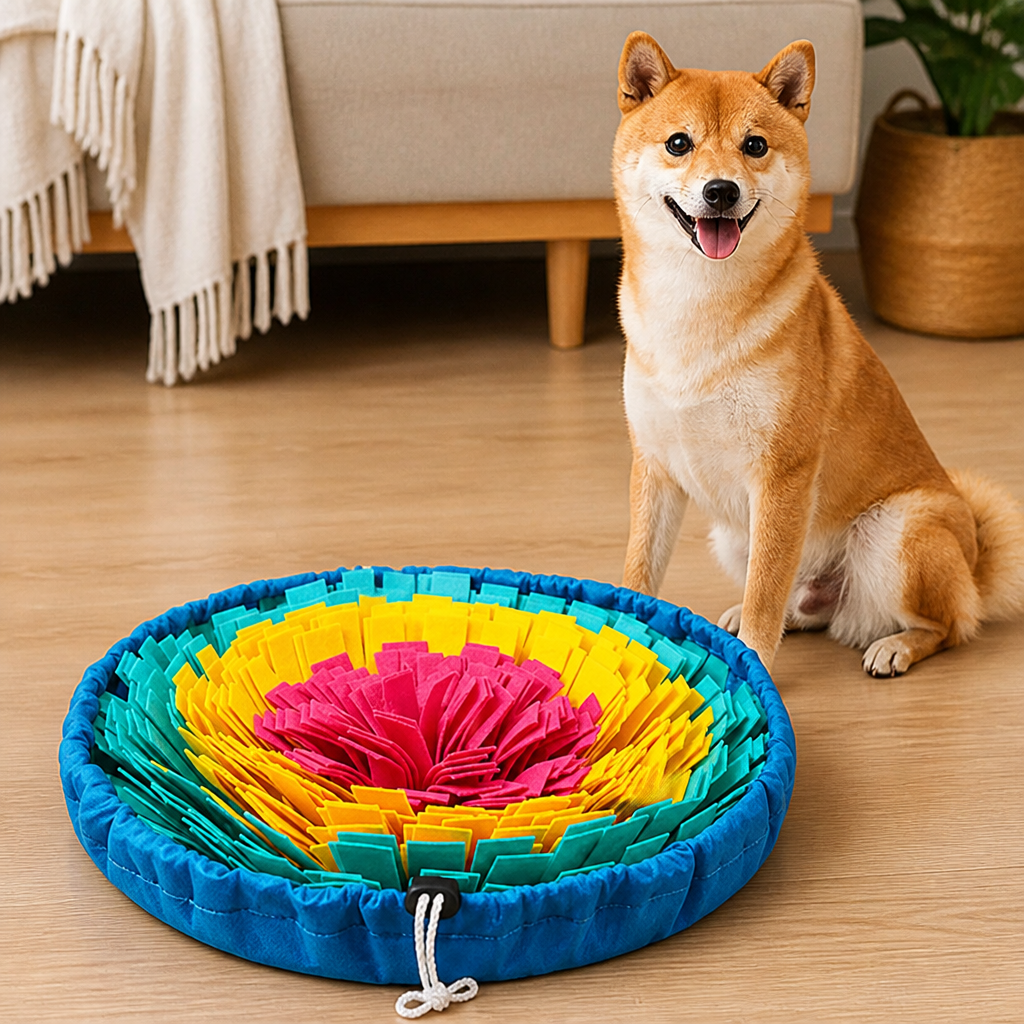 DogBedHouse Adjustable Nosework & Foraging Snuffle Mat