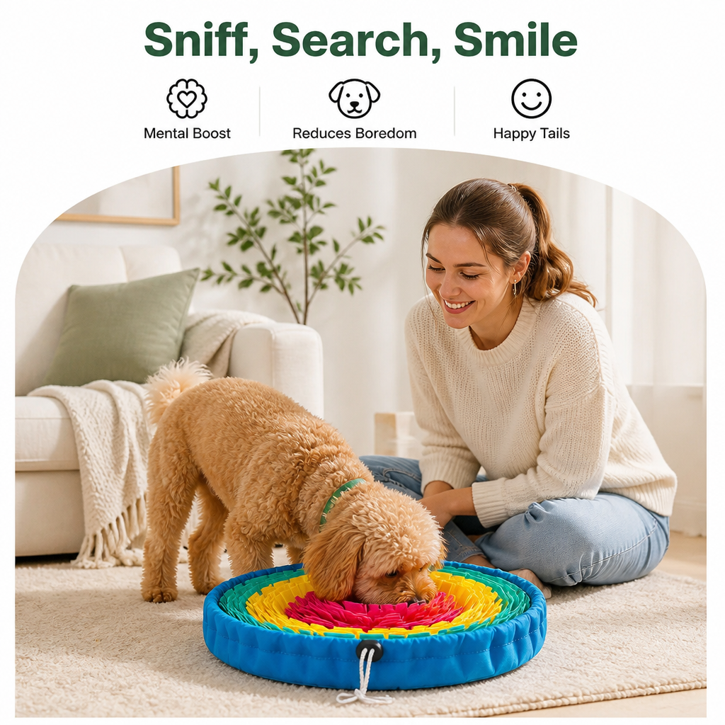 DogBedHouse Adjustable Nosework & Foraging Snuffle Mat